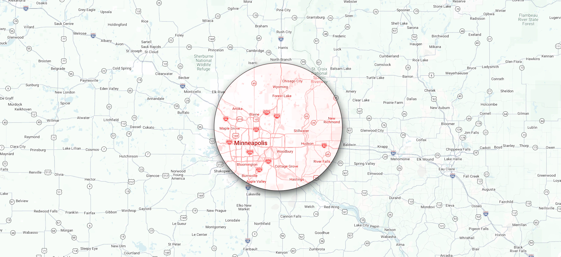 map full screen